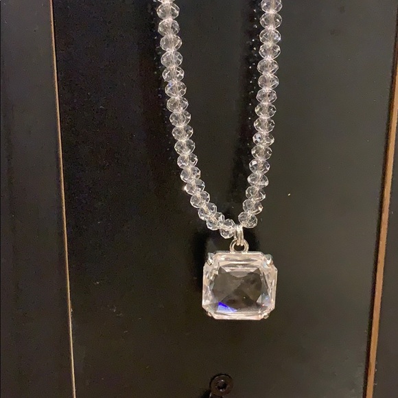 Swarovski crystal Square pendant - Picture 2 of 3